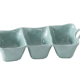 Aqua Melamine 3-Section Deep Server
