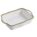 Golden Salerno Rectangular Baking Dish