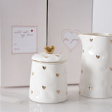 Heart to Heart Sugar Bowl & Creamer Set