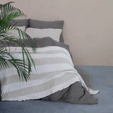 Throw - Linen crinkle