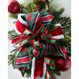 Tartan Plaid Wired Ribbon
