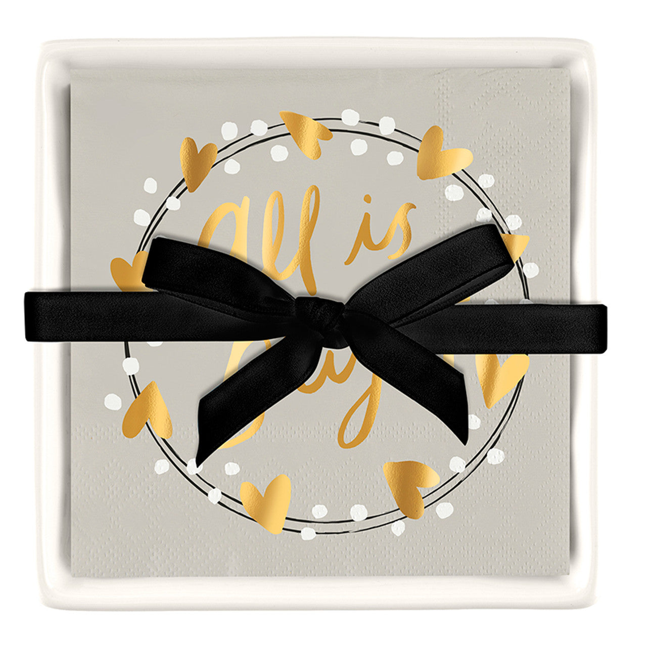 Ceramic Napkin Tray