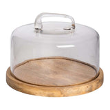 Wood & Glass Dome Cover