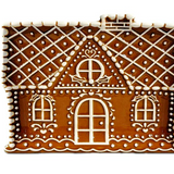 Gingerbread House Serving Plate