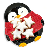 Penguin Sweater Serving Plate