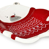 Penguine Sweater Plate