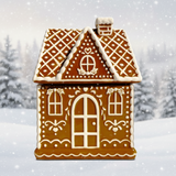 Gingerbread House Cookie Jar