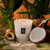 3 Wick Hearth Candle | Tahitian Coconut Vanilla