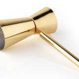 Double Jigger with Handle | Gold