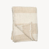Throw - Linen crinkle