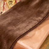 Splendor Velvet Throw