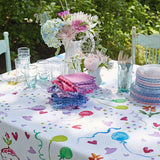Happy Birthday Watercolour Tablecloth| 53 x 53