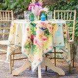 Peony Water colour Tablecloth