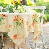 Tulips Water Colour Tablecloth