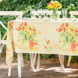 Tulips Water Colour Tablecloth