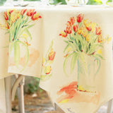 Tulips Water Colour Tablecloth