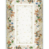 Rooster cream - Tablecloth