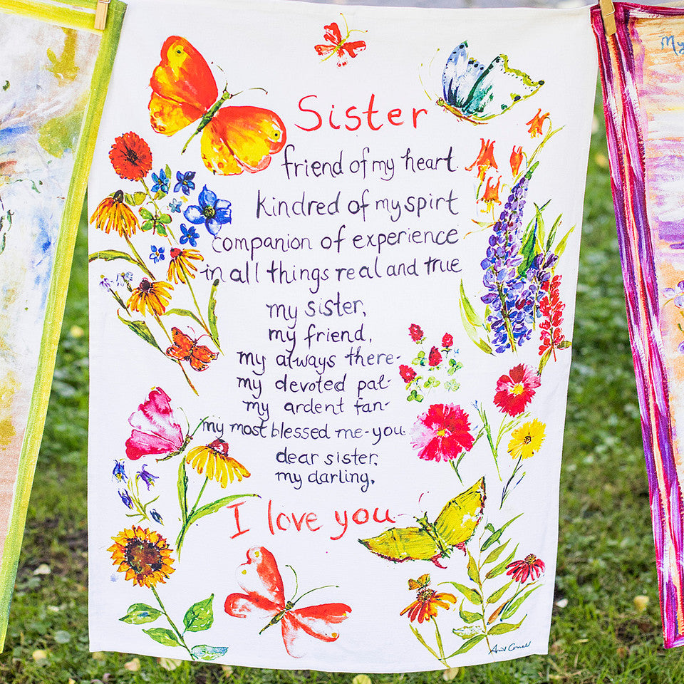 April Cornell Tea Towel