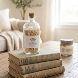 Large Candle Matches with Striker | 100 Wooden