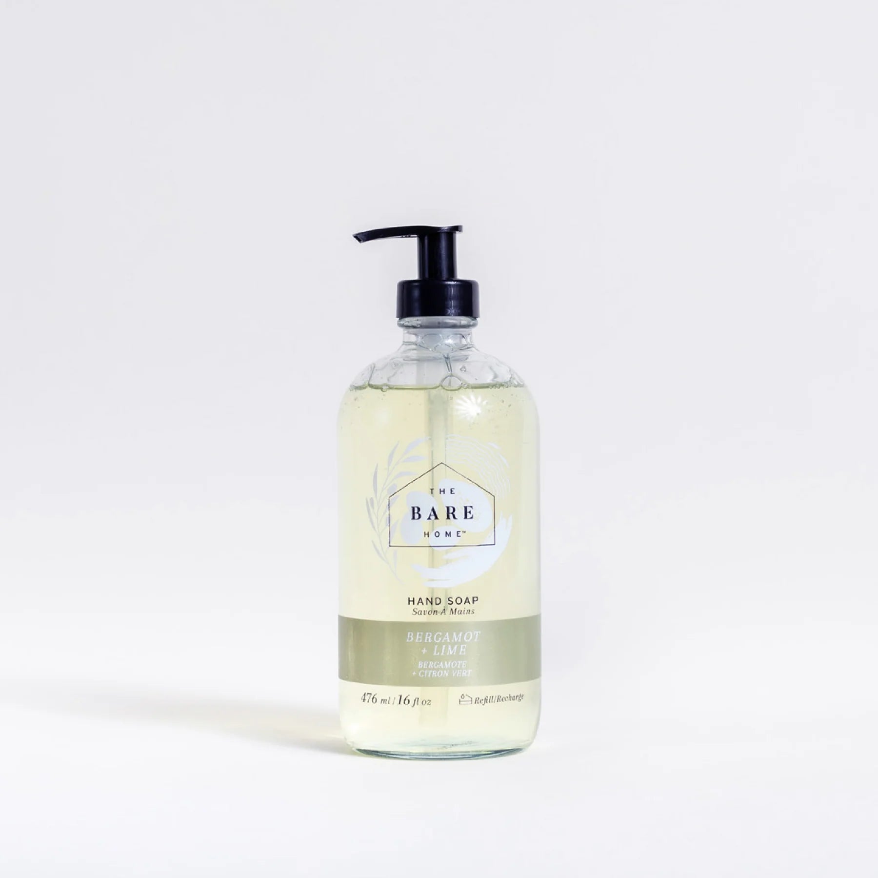 Hand Soap 476ml In New Glass Bottle