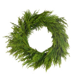 28" Mixed Greenery Wreath