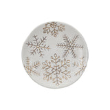 Snow Stoneware Plate