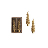 Unscented Tree Shaped Taper Candles