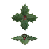 Ceramic Holly Leaf