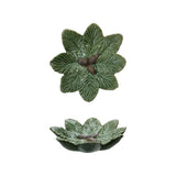 Ceramic Pine Bough Shaped Plate