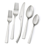 45 Piece Flatware Set Matted satin finished
