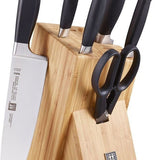 7 Piece Knife block set - nature