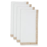 Open Stitch Border Cotton Decorative Napkins