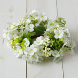 White Hydrangea Wreath