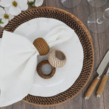 Woven Rattan Napkin Ring