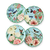 Flora Canape Plates