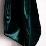 Small Emerald Green Velvet Fabric Bows