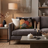 Painted Pumpkins Hook Pillow