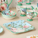 Flora Square Platter 12.5in