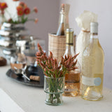 Pressed Drinking Glass/Votive Holder