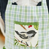 Chickadee Patchwork Kid's Apron