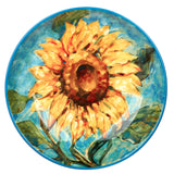 Golden Sunflowers Serving/Pasta Bowl
