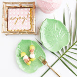 Gold Bamboo  Napkin Tray