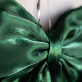 Emerald Green Gauze Bold Bow