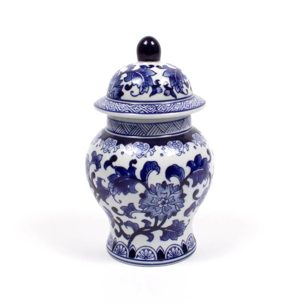 Blue Chinoiserie Ginger Jar