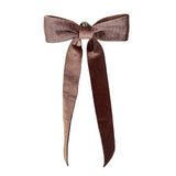 Velvet Classic Bow Clip