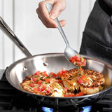 D3 Stainless 3-ply Bonded Cookware, Fry Pan, 8 inch