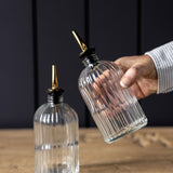 Oil & Vinegar Glass cruet bottles