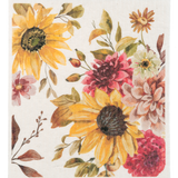 Fall Floral Reusable Dish Cloth