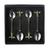 Gold Bee Spoons - Set of 4
