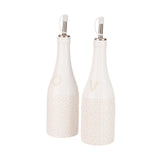 Artisan Street Ceramic Oil & Vinegar Cruet Set